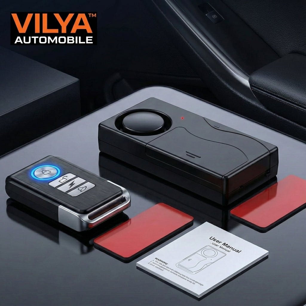 AlertMax™ - Alarme Voiture 108dB Sans Fil + Télécommande - Vilya Auto