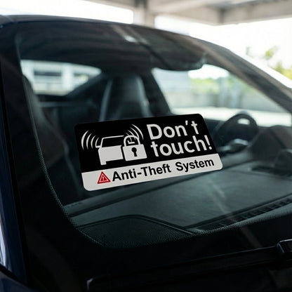 Autocollant Dissuasif Anti - Vol (Lot de 2) - Vilya Auto