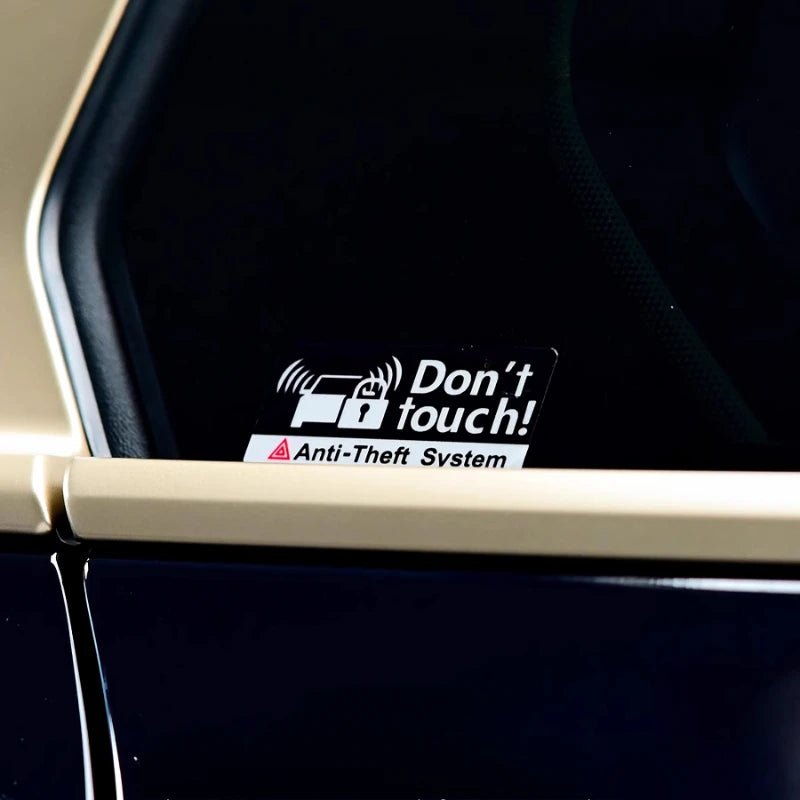 Autocollant Dissuasif Anti - Vol (Lot de 2) - Vilya Auto