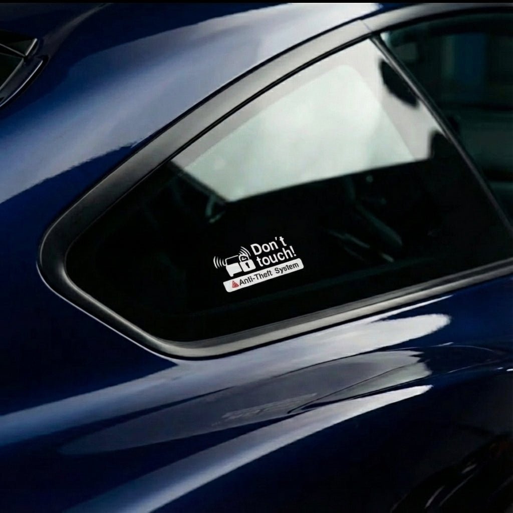 Autocollant Dissuasif Anti - Vol (Lot de 2) - Vilya Auto