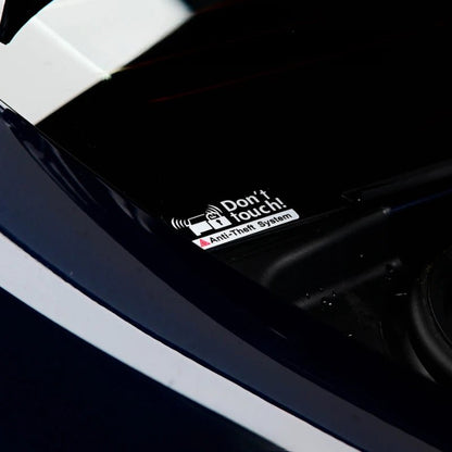 Autocollant Dissuasif Anti - Vol (Lot de 2) - Vilya Auto