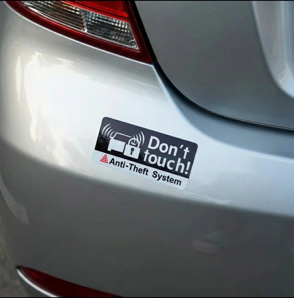 Autocollant Dissuasif Anti - Vol (Lot de 2) - Vilya Auto