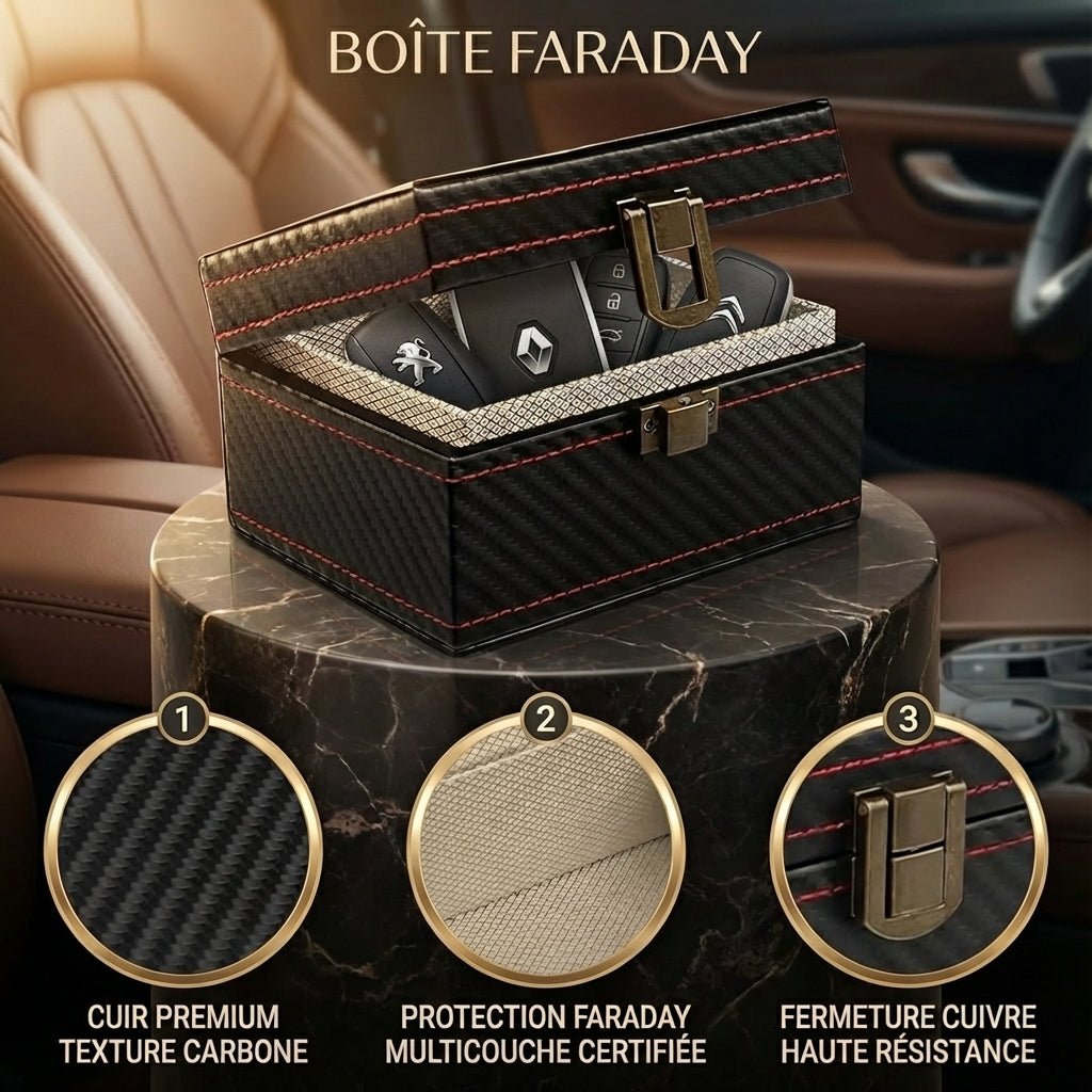 Boite Faraday Antivol - Vilya Auto