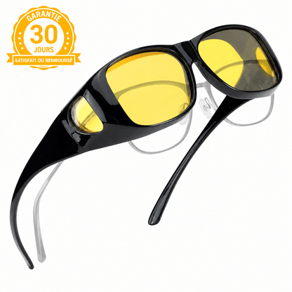 NightDrive™ — Lunettes Anti-Éblouissement - Vilya Auto
