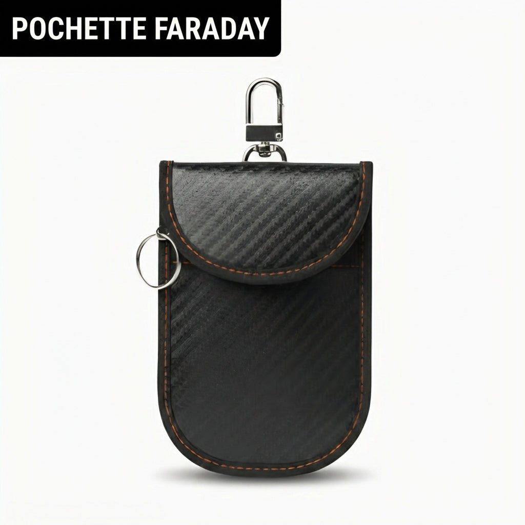 Pochette Faraday Anti - Piratage clés de voiture - Vilya Auto
