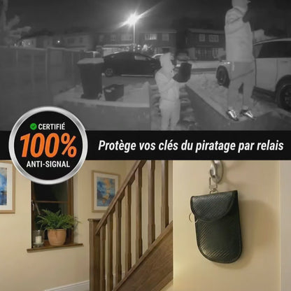 Pochette Faraday Anti-Piratage clés de voiture